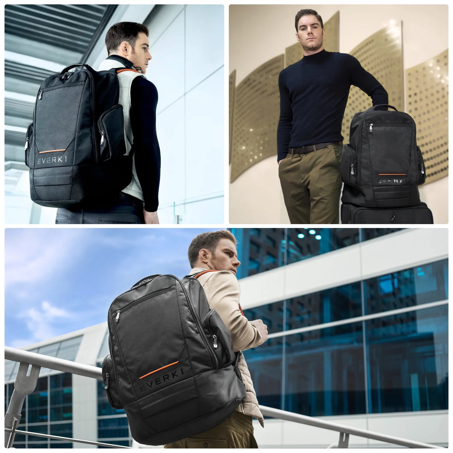 Everki Contempro Backpack | Fits Up To 18.4 Inch | Dedicated Pockets For Keybpard; Headphones; And Tech Gear | Rain Cover image 2