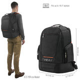 Everki Contempro Backpack | Fits Up To 18.4 Inch | Dedicated Pockets For Keybpard; Headphones; And Tech Gear | Rain Cover image 3
