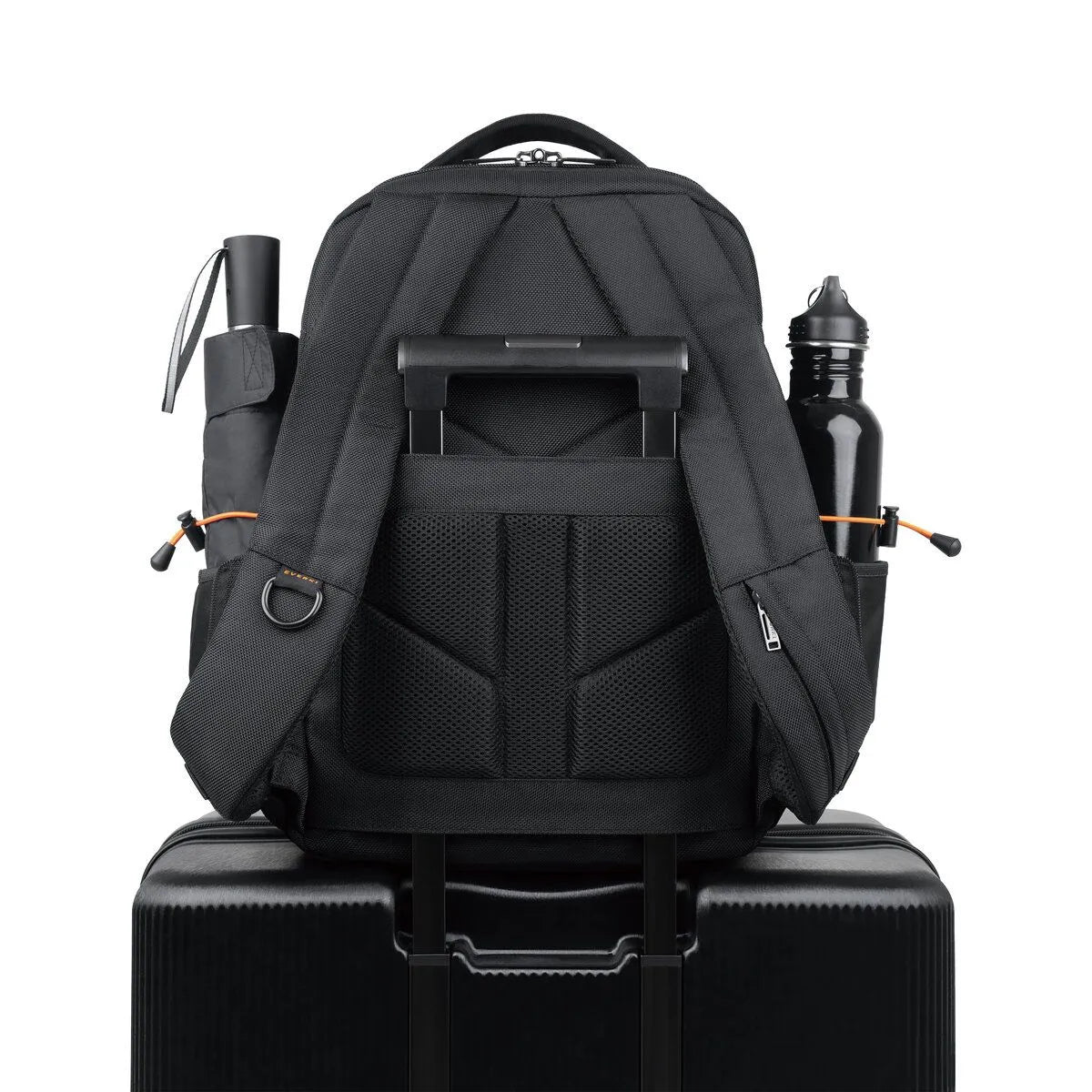 Everki Studio Backpack | Fits Up To 15 Inch Laptops | Eco-Friendly | Expandable Main Compartment | Trolley Handle Pass-Through image 2
