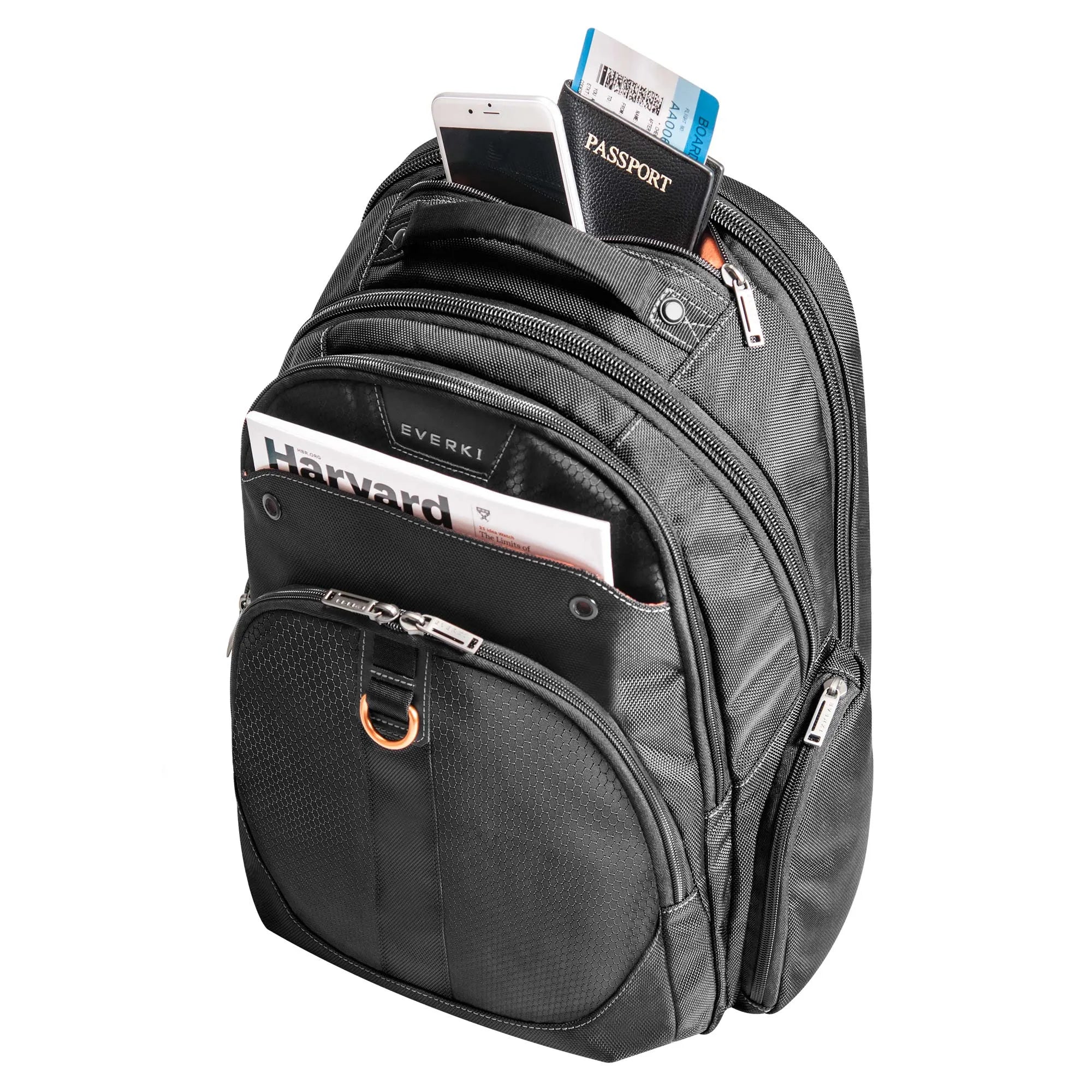 Everki Atlas Backpack | Fits Up To 15.6 Inch Laptops | Travel Friendly | Opens 180° | 5-POINT Balance Strap System image 2