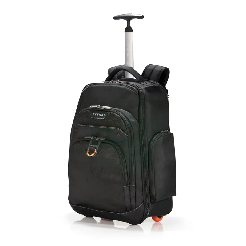 Everki Atlas Trolley Backpack | Fits Up To 17.3 Inch Laptops | Rfid-Safe Pocket | Spacious | Wheel Cover | Trolley Pass-Through image 3