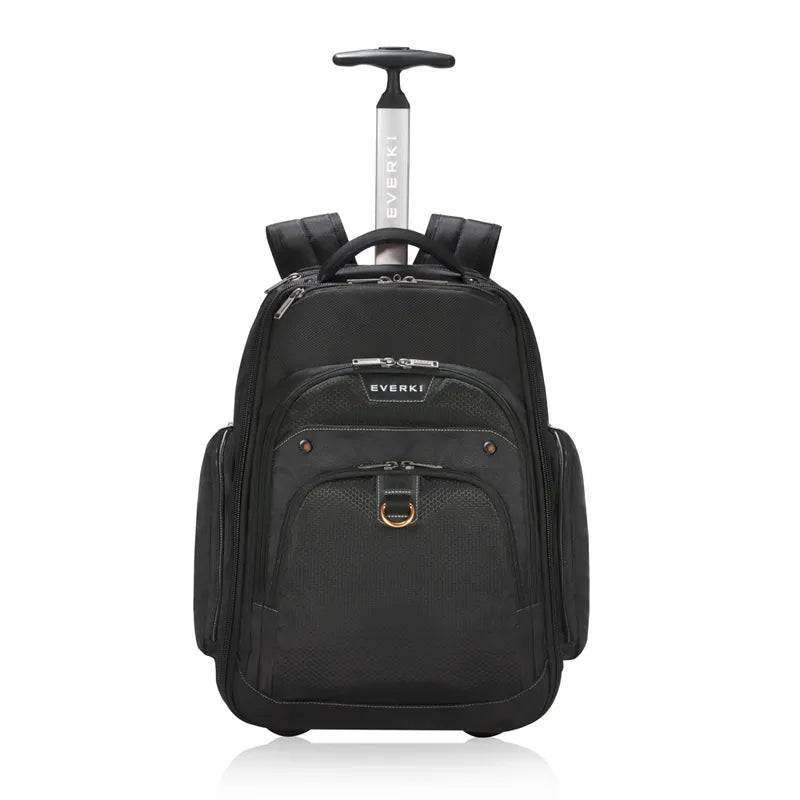 Everki Atlas Trolley Backpack | Fits Up To 17.3 Inch Laptops | Rfid-Safe Pocket | Spacious | Wheel Cover | Trolley Pass-Through image 4