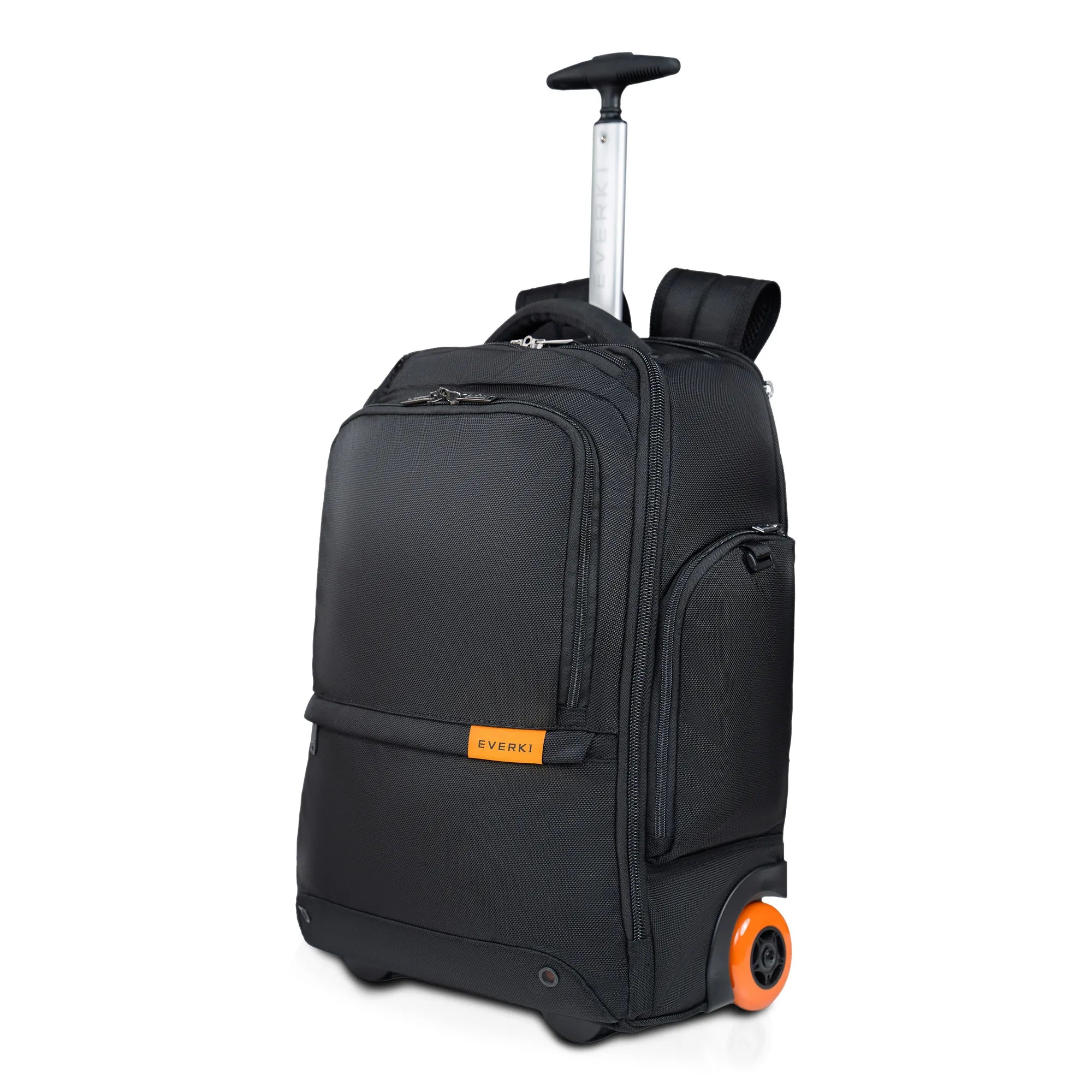 Everki Trolley Backpack | Fits Up To 15.6 Laptops | Hidden Padded Shoulder Straps | Eco-Friendly | Spacious | Wheel Cover image 2