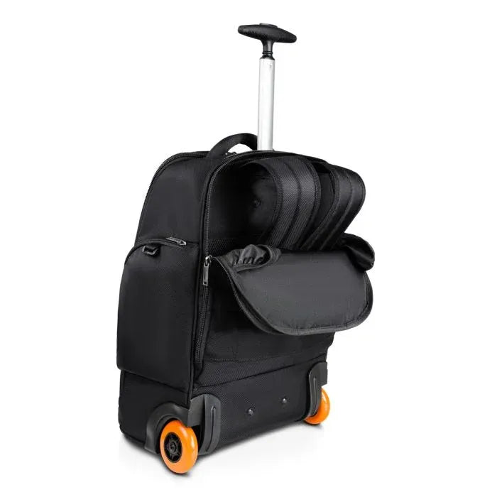 Everki Trolley Backpack | Fits Up To 15.6 Laptops | Hidden Padded Shoulder Straps | Eco-Friendly | Spacious | Wheel Cover image 5