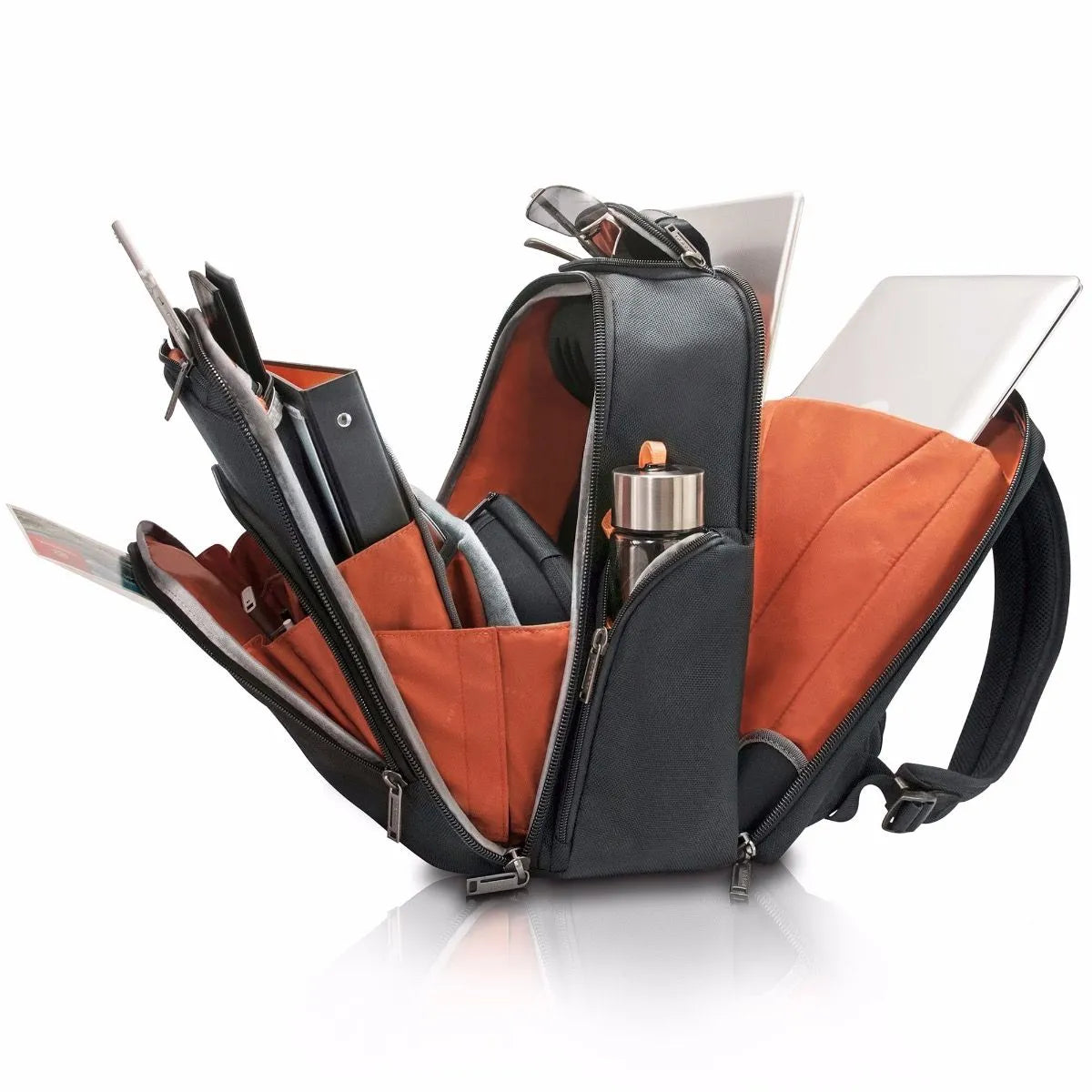 Everki Versa Backpack | Fits Up To 15 Inch Laptops | Travel Friendly | Opens 180° | Hard-Shell Quick-Access Sunglasses Case image 3