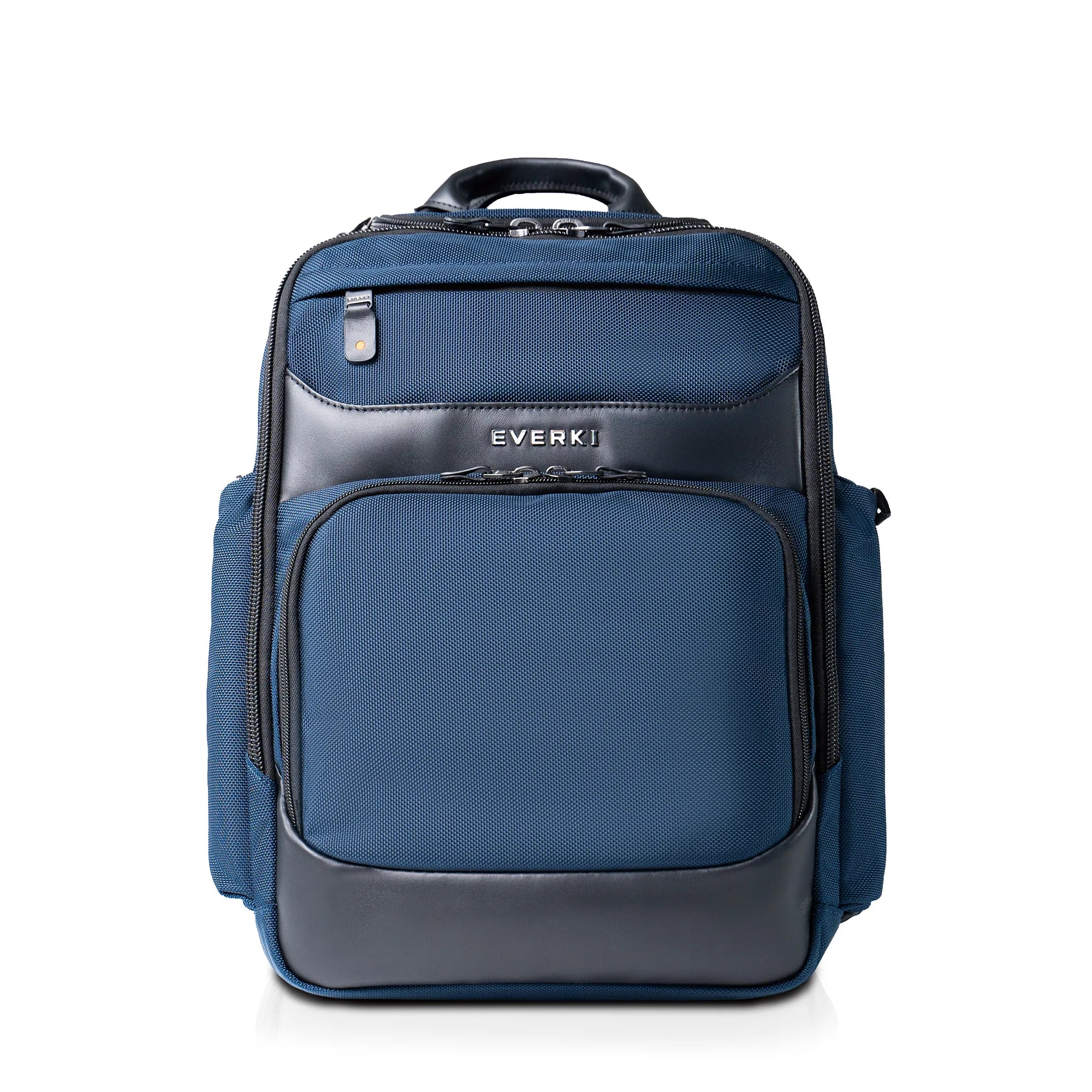 Everki Onyx Backpack | Fits Up To 15.6 Inch Laptops | Navy | Discreet Rfid-Safe Pocket | Travel Friendly | Opens 180°