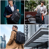 Everki Onyx Backpack | Fits Up To 17.3 Inch Laptops | Black | Discreet Rfid-Safe Pocket | Travel Friendly | Opens 180° image 3