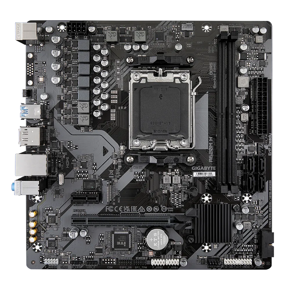 Gigabyte AMD A620 Chipset For AMD AM5; 2X Dual DDR5; 1X M2; HDMI; DP; MATX. image 5