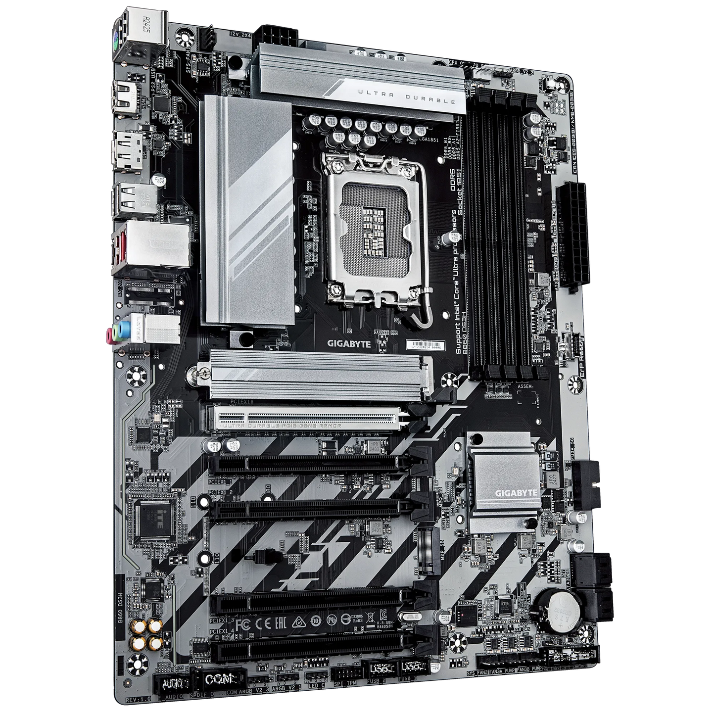 Gigabyte INTEL® B860 Chipset For Lga 1851; 4X DDR5; 2X M2; Hdmi/Dp ; ATX image 3