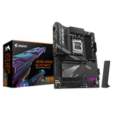 Gigabyte Aorus AMD X870 Chipset For AMD AM5; 4X DDR5; 4X M2; 2X HDMI (1X FRONT)/2 X USB4® USB Type-C®; ATX.