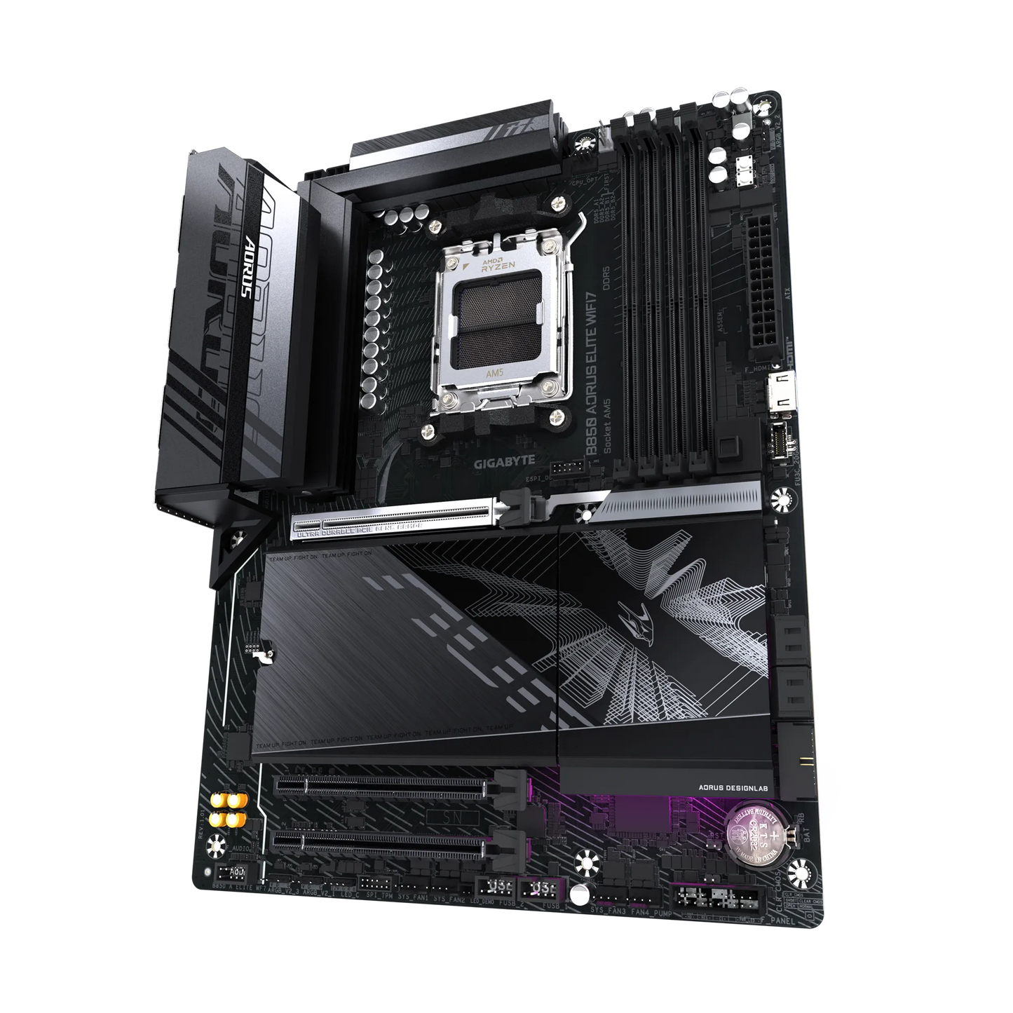 Gigabyte INTEL® Z890 Chipset For Lga 1851; 4X DDR5; 4X M2; USB4® USB Type-C®/Dp/Hdmi (front); ATX. image 4
