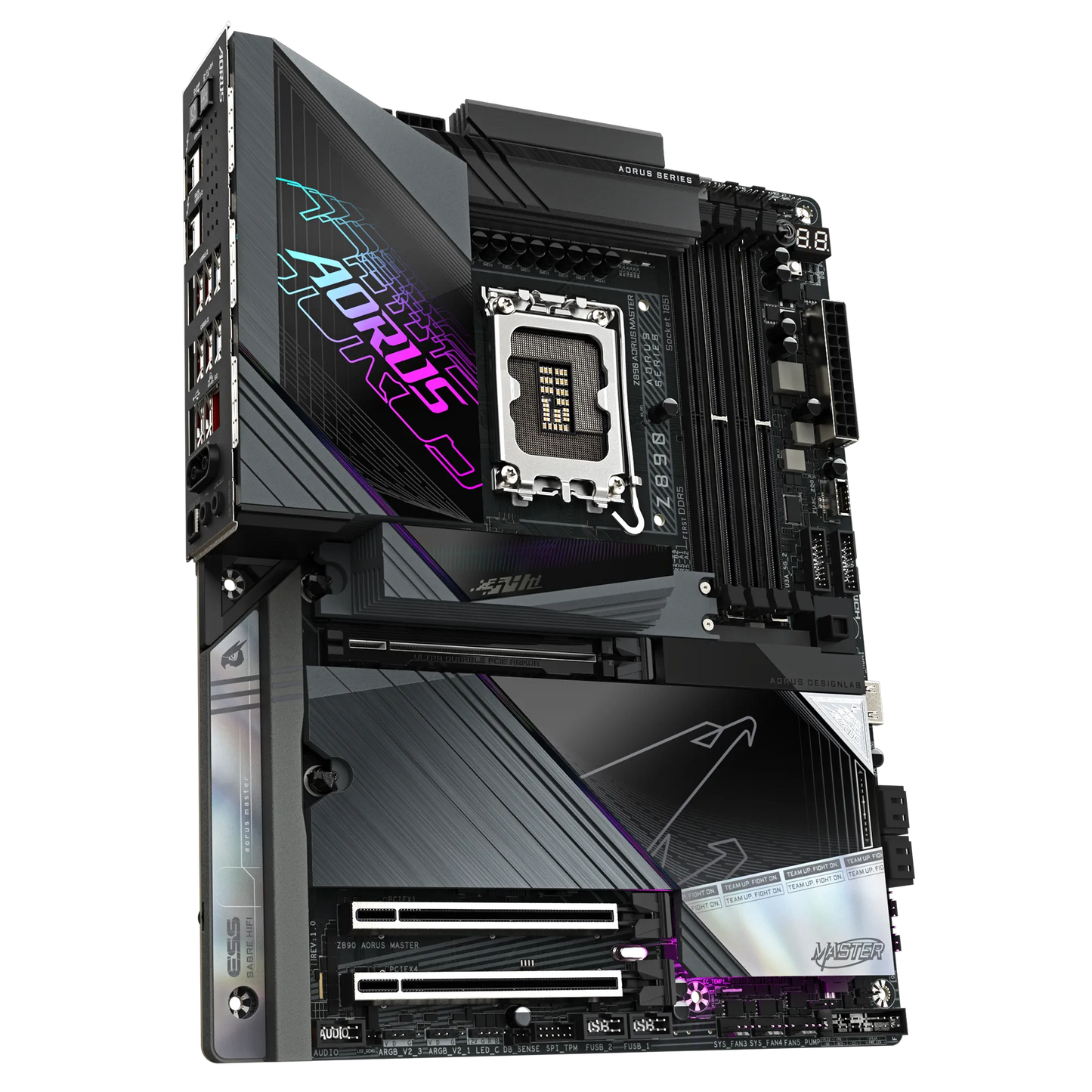Gigabyte INTEL® Z890 Chipset For Lga 1851; 4X DDR5; 5X M2; 2XUSB4® USB Type-C®/Hdmi (front); ATX. image 3