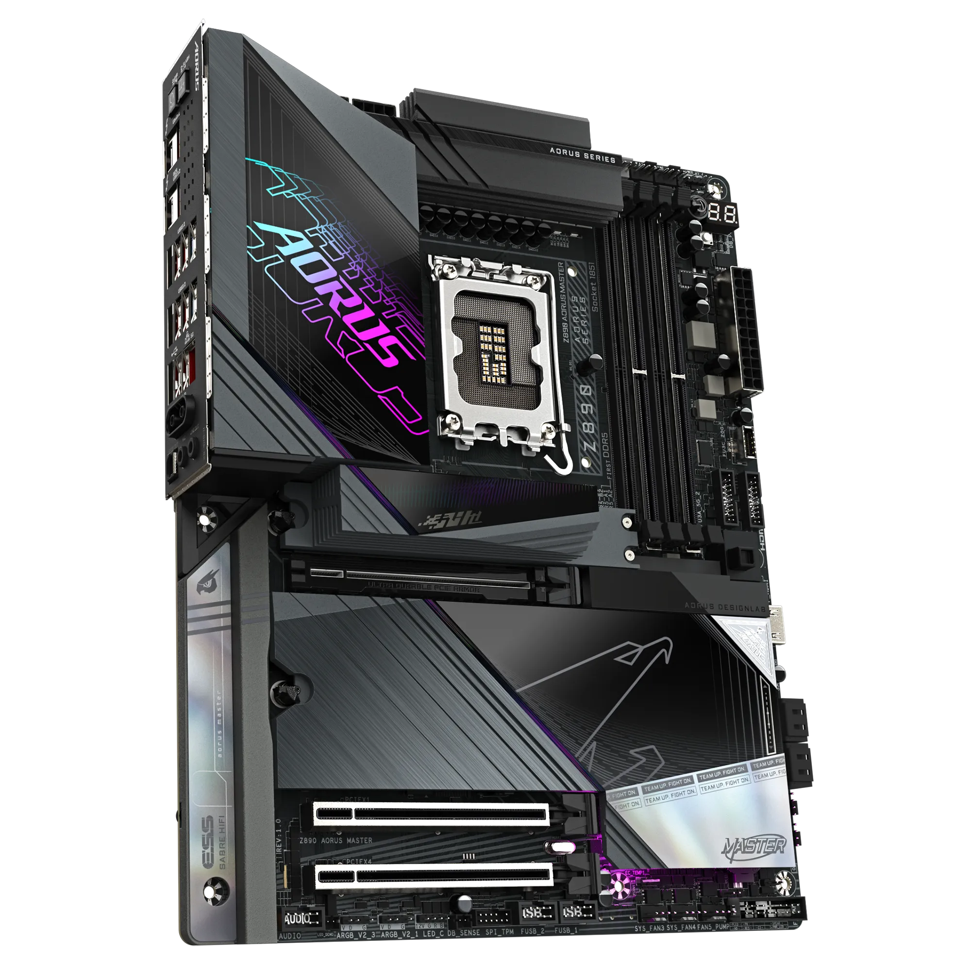 Gigabyte INTEL® Z890 Chipset For Lga 1851; 4X DDR5; 5X M2; 2XUSB4® USB Type-C®/Hdmi (front); ATX. image 3