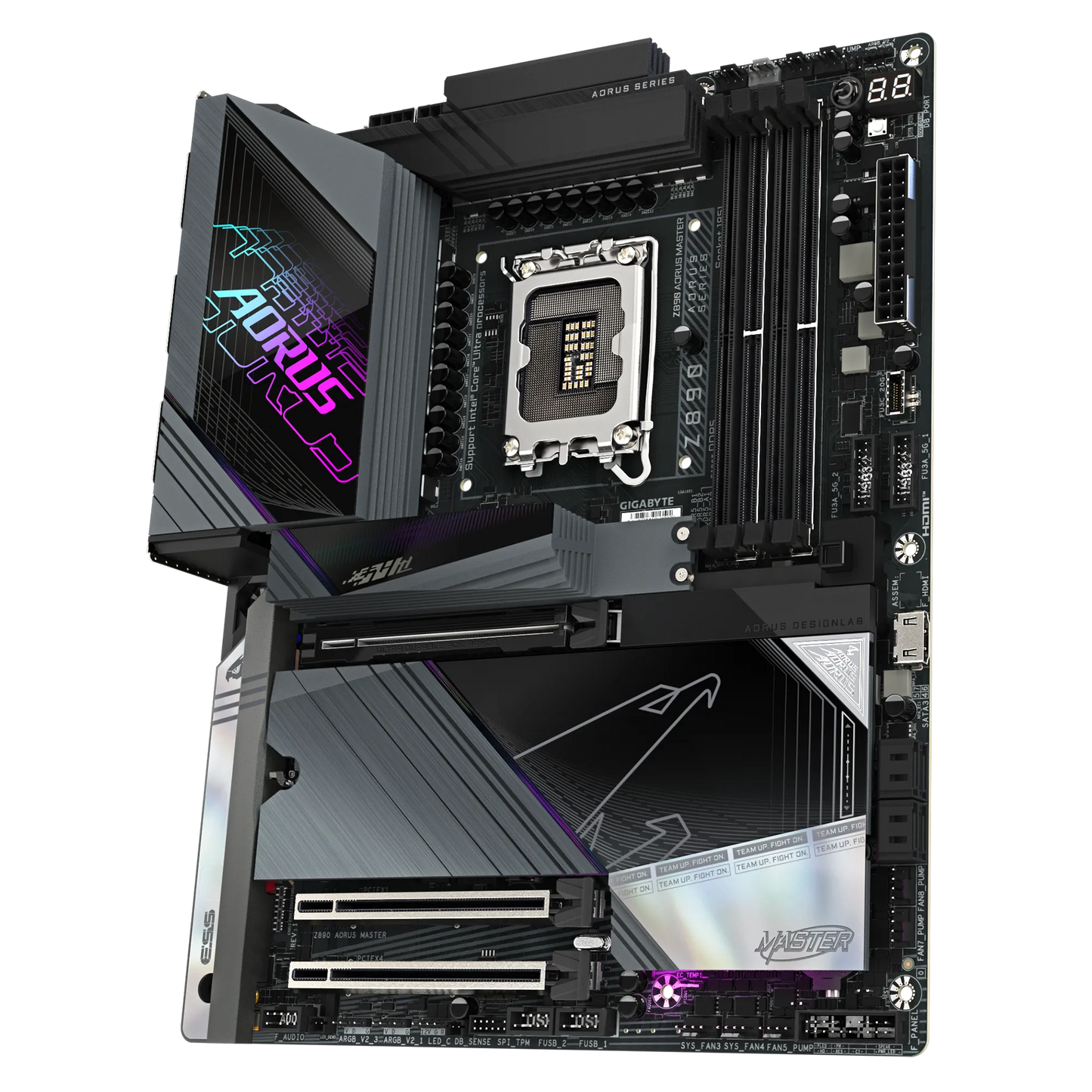 Gigabyte INTEL® Z890 Chipset For Lga 1851; 4X DDR5; 5X M2; 2XUSB4® USB Type-C®/Hdmi (front); ATX. image 4