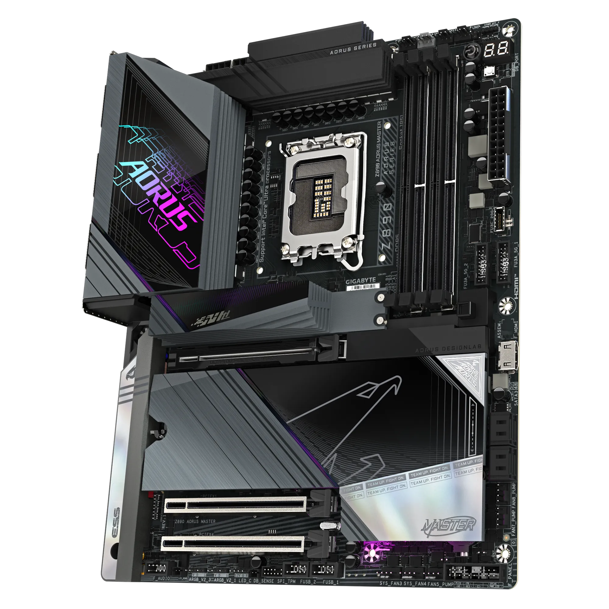 Gigabyte INTEL® Z890 Chipset For Lga 1851; 4X DDR5; 5X M2; 2XUSB4® USB Type-C®/Hdmi (front); ATX. image 4