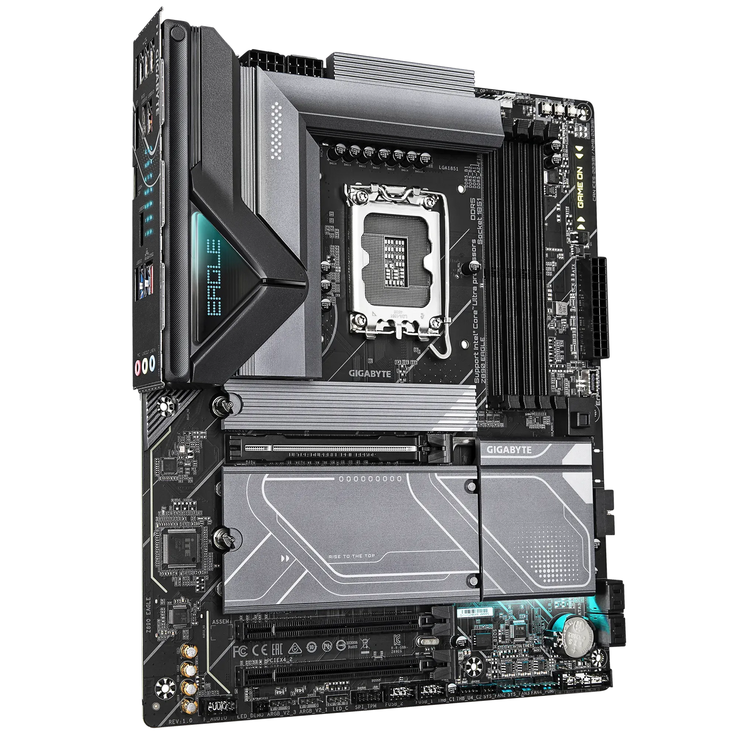 Gigabyte INTEL® Z890 Chipset For Lga 1851; 4X DDR5; 4X M2; USB4® USB Type-C®/Dp; ATX. image 3