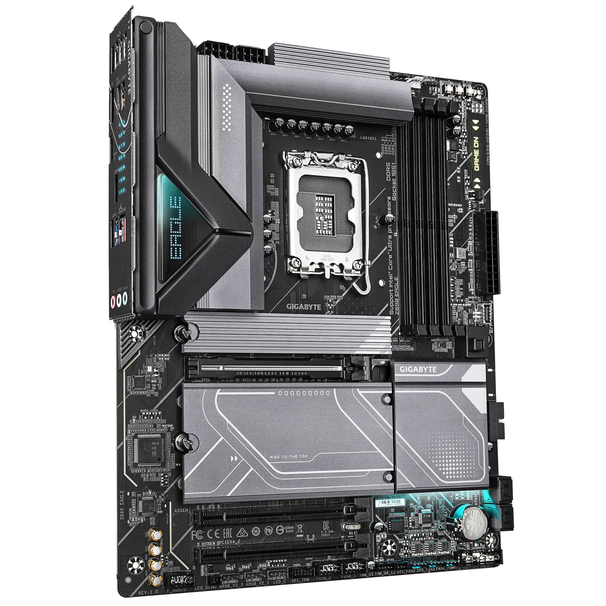 Gigabyte INTEL® Z890 Chipset For Lga 1851; 4X DDR5; 4X M2; USB4® USB Type-C®/Dp; ATX. image 3
