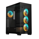 Gigabyte C500 Panoramic Stealth ATX Chassis; 1X 3.5'' | 2X 2.5'' Drive Bays; 360MM Radiator Compatible; 4X 120MM ARGB Fan Incl;