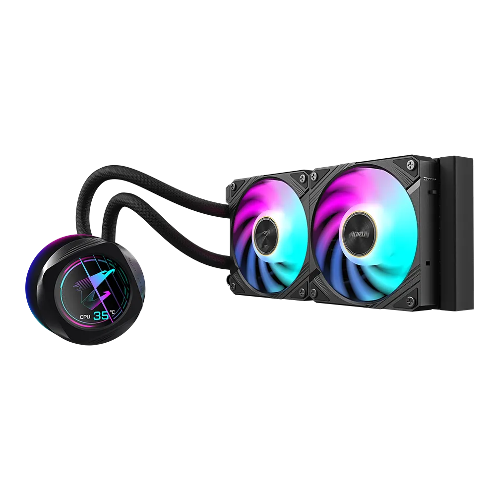 Gigabyte Aorus Waterforce X II 240 240MM Cooler; INTEL 115X;1200;1700;1851 / AMD TR4; AM5; AM4; STR5 image 3