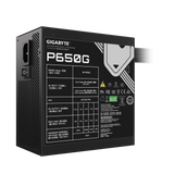 Gigabyte PSU P650B Gold Certified 650W 3 Year Warranty; 24/20-PIN X 1; CPU 4+4-PIN X 1; PCI-E 6+2-PIN X 2; SATA X 6; Peri X3 image 3