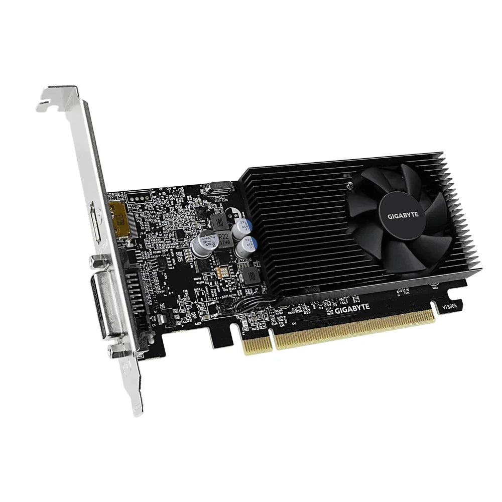 Gigabyte Nvidia Geforce Gt 1030 2GB GDDR4; 64-BIT Memory Bus; Pci Express 2.0; 1X Dual-Link Dvi-D; 1X HDMI; Low Profile image 5