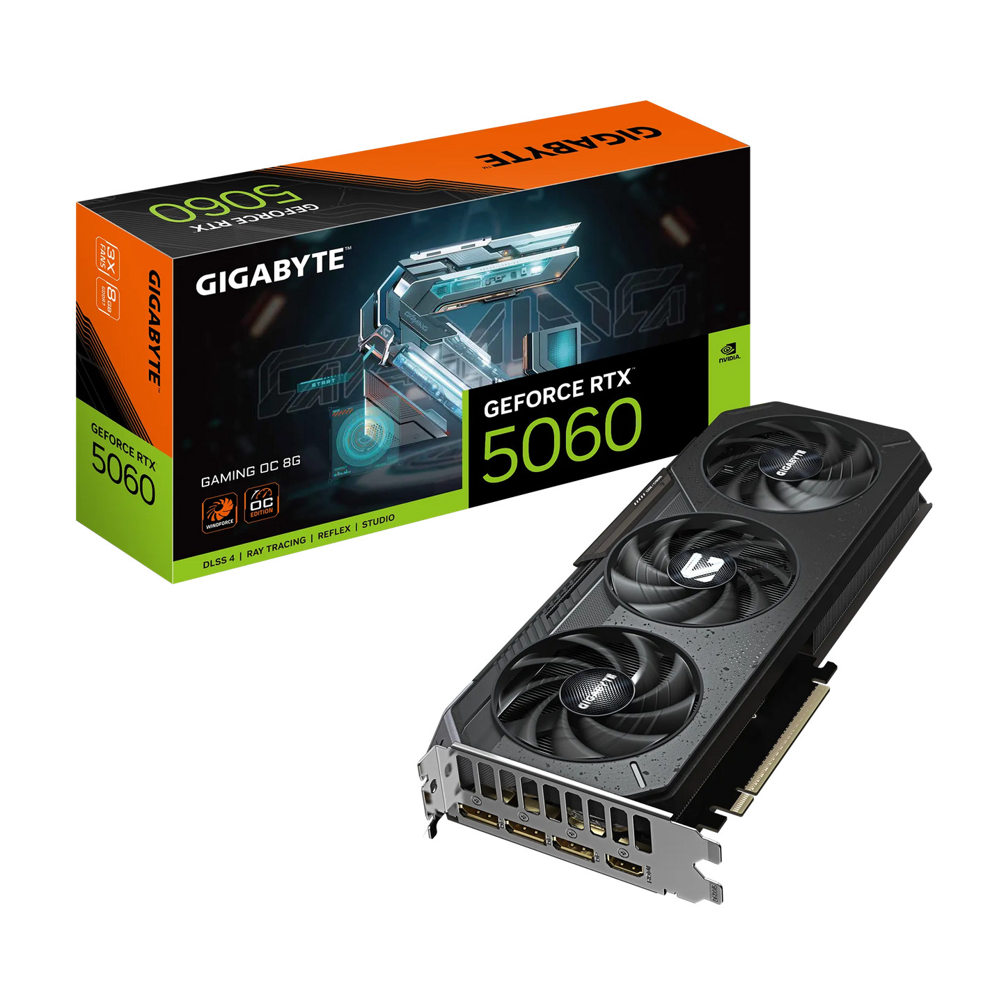 Gigabyte Nvidia Geforce Rtx 5060 Gaming Oc 8GB 8GB GDDR7; 128-BIT Memory Bus; 1X HDMI; 3X Displayport . image 5