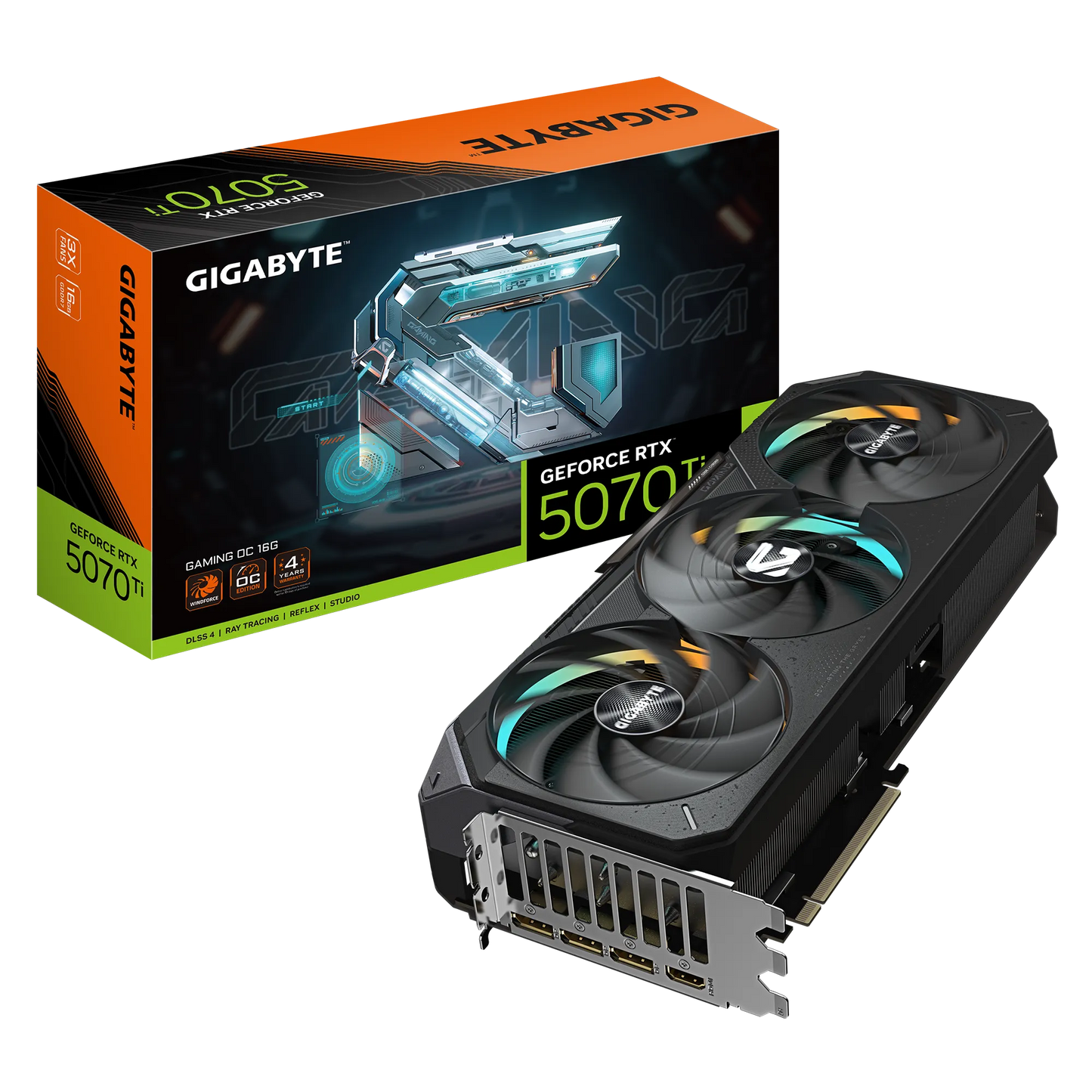 Gigabyte Nvidia Geforce Rtx™ 5070TI Gaming Oc 16GB GDDR7 HDMIX1/DPX3 image 5