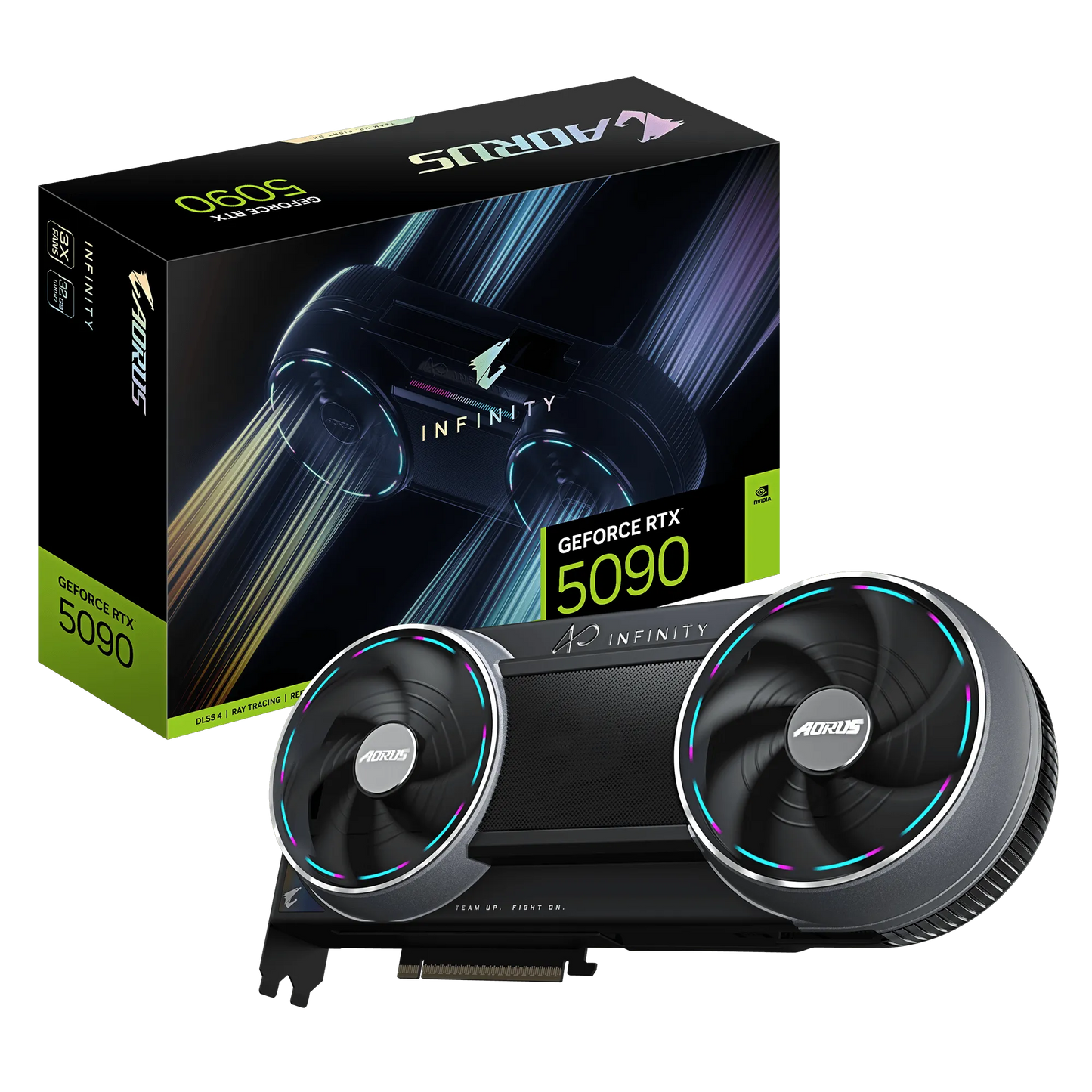 Gigabyte Nvidia Geforce Rtx 5090 Aorus Infinity 32GB GDDR7; 512-BIT Memory Bus; 1X HDMI; 3X Displayport; Min 1000W PSU. . image 4