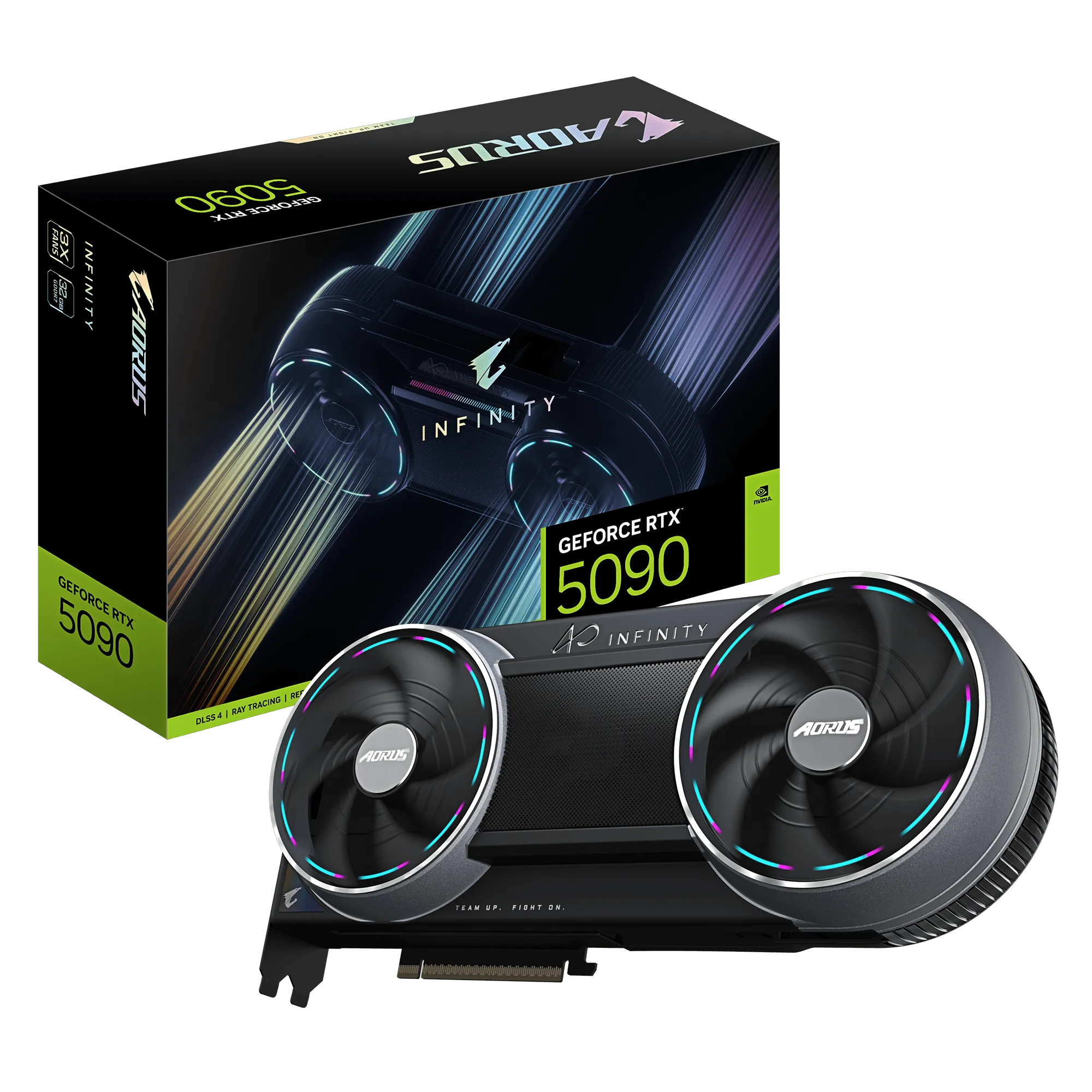 Gigabyte Nvidia Geforce Rtx 5090 Aorus Infinity 32GB GDDR7; 512-BIT Memory Bus; 1X HDMI; 3X Displayport; Min 1000W PSU. . image 4