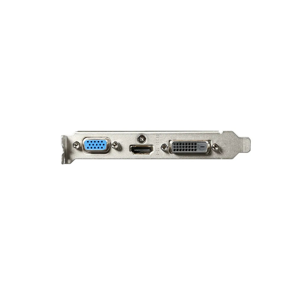 Gigabyte Graphics Nvidia Geforce® Gt 710 2GB GDDR3 64BIT . 1X Dual-Link Dvi-D; 1X HDMI; 1X VGA; Low Profile image 4