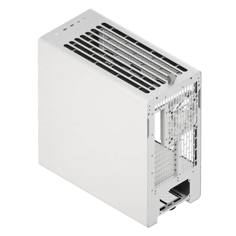 Aerocool Havn Bf 360 Flow White Eatx Case Adjustable Gpu Bracket Supports Up To 7 Fans (2X180; 1X140MM Incl) 2X 3.5'' Or 4 image 4