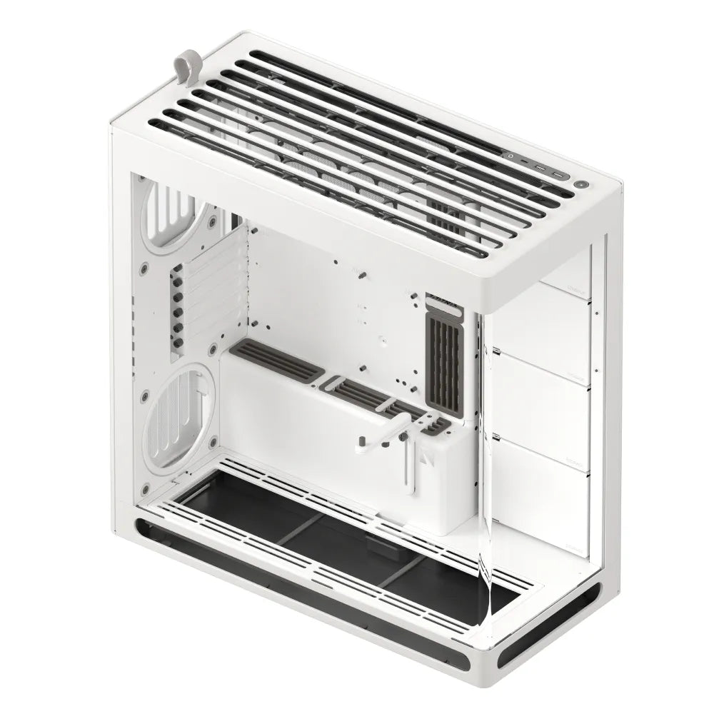 Aerocool Havn Hs 420 Base Edition White Eatx Case Supports Up To 11 Fans (0 Incl) 4X 3.5'' Or 8X 2.5'' 420MM Radiator.