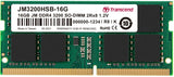 Transcend Jet Memory 16GB DDR4-3200 Notebook SO-DIMM 2RX8 CL22