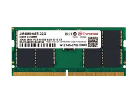 Transcend Jet Memory 32 GB DDR5-4800 SO-DIMM 2RX8 CL40 image 2