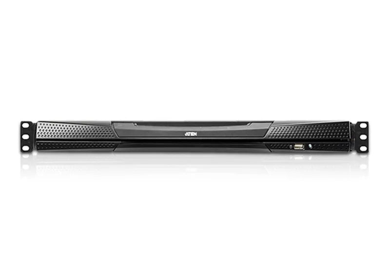 Aten 8-PORT 17'' Dual Rail Lcd IP CAT5 Kvm D.rail Lcd Kvm IP Sw. W/(uskb/Spkb)/W/(us/Eu) Cord image 2