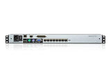 Aten 8-PORT 17'' Dual Rail Lcd IP CAT5 Kvm D.rail Lcd Kvm IP Sw. W/(uskb/Spkb)/W/(us/Eu) Cord image 4