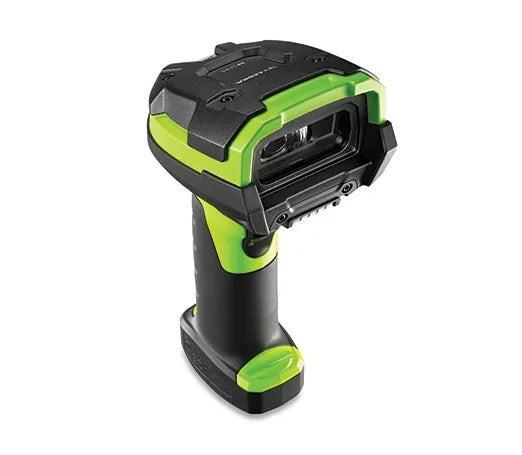 Zebra LI3608-SR Rugged Green Vibration Motor USB Kit: LI3608-SR00003VZWW Scanner; CBA-U46-S07ZAR High Current Shielded USB Cable
