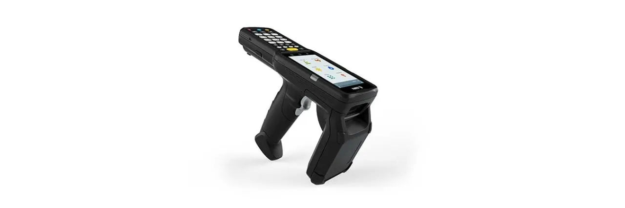 Zebra MC3330R Uhf Rfid Gun; Circular Antenna; 802.11 A/B/G/N/Ac; SE4750SR 2D Imager W/ LED Aimer; 29 Key; 2X Battery; Gms; 4GB RAM / 3 image 3