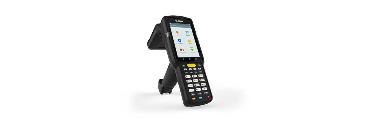 Zebra MC3330R Uhf Rfid Gun; Circular Antenna; 802.11 A/B/G/N/Ac; SE4750SR 2D Imager W/ LED Aimer; 29 Key; 2X Battery; Gms; 4GB RAM / 3 image 4
