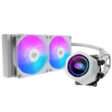 Cooler Master Masterliquid Core Nex 240 ARGB; 240MM Aio Liquid Cooler ; Dual Chamber Pump; INTEL LGA1700/1200/115X AMD AM5/AM4
