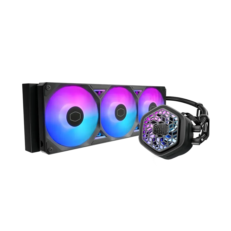 Cooler Master Masterliquid Atmos II ; 360MM Radiator; Supports INTEL Lga 1851/1700 /1200 /1150 /1151 /1155 /1156; & AMD AM5 /AM4