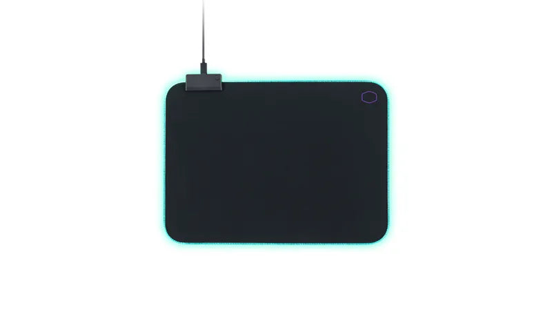 Cooler Master Keyboard MP750 Medium Flexible RGB Mousepad; Smooth Surface; Thick RGB Borders; Water Repellent Coating image 2
