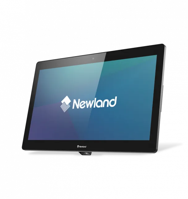 Newland-Nquire 1500 Mobula II Mikro Kiosk With 15'' Touch Screen; 2D Cmos Mega Pixel Imager With Laser Aimer (CM6X; Landscape);