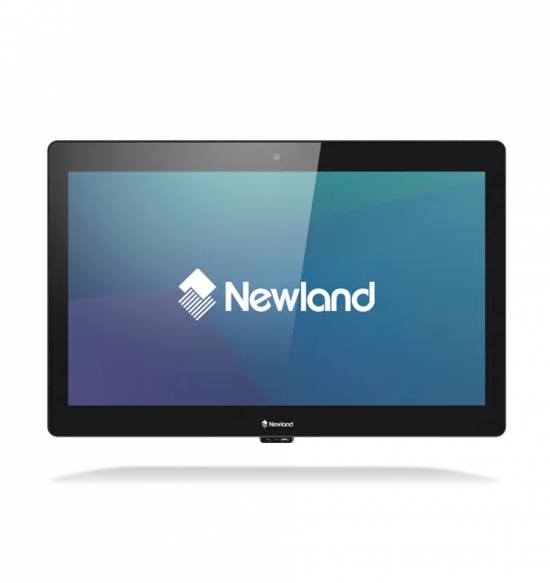 Newland-Nquire 1500 Mobula II Mikro Kiosk With 15'' Touch Screen; 2D Cmos Mega Pixel Imager With Laser Aimer (CM6X; Landscape); image 2