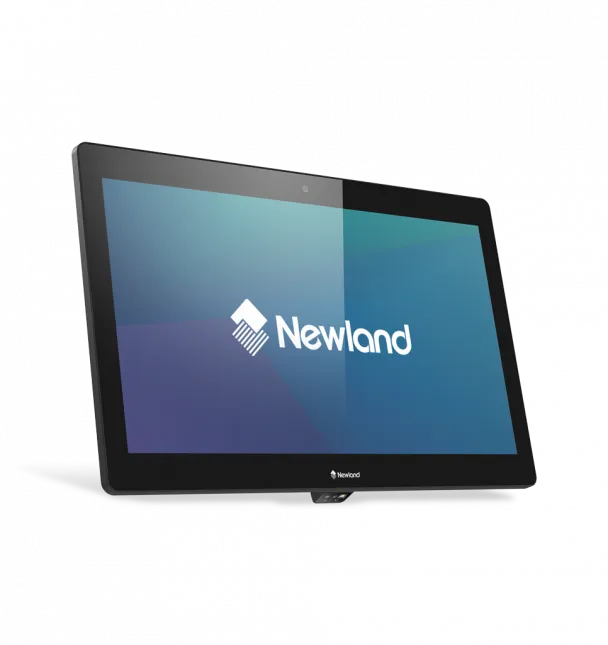 Newland-Nquire 1500 Mobula II Mikro Kiosk With 15'' Touch Screen; 2D Cmos Mega Pixel Imager With Laser Aimer (CM6X; Landscape); image 5
