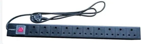 Rct Cabinet Rct Rsa 10 Way 16A 19' Rack Mount Za Plug. image 2