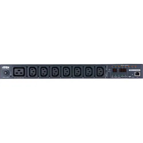 Aten 20A/16A 8-OUTLET 1U Outlet-Metered & Switched Eco Pdu