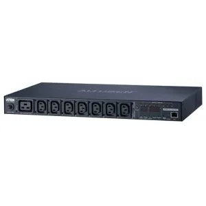 Aten 20A/16A 8-OUTLET 1U Outlet-Metered & Switched Eco Pdu image 5
