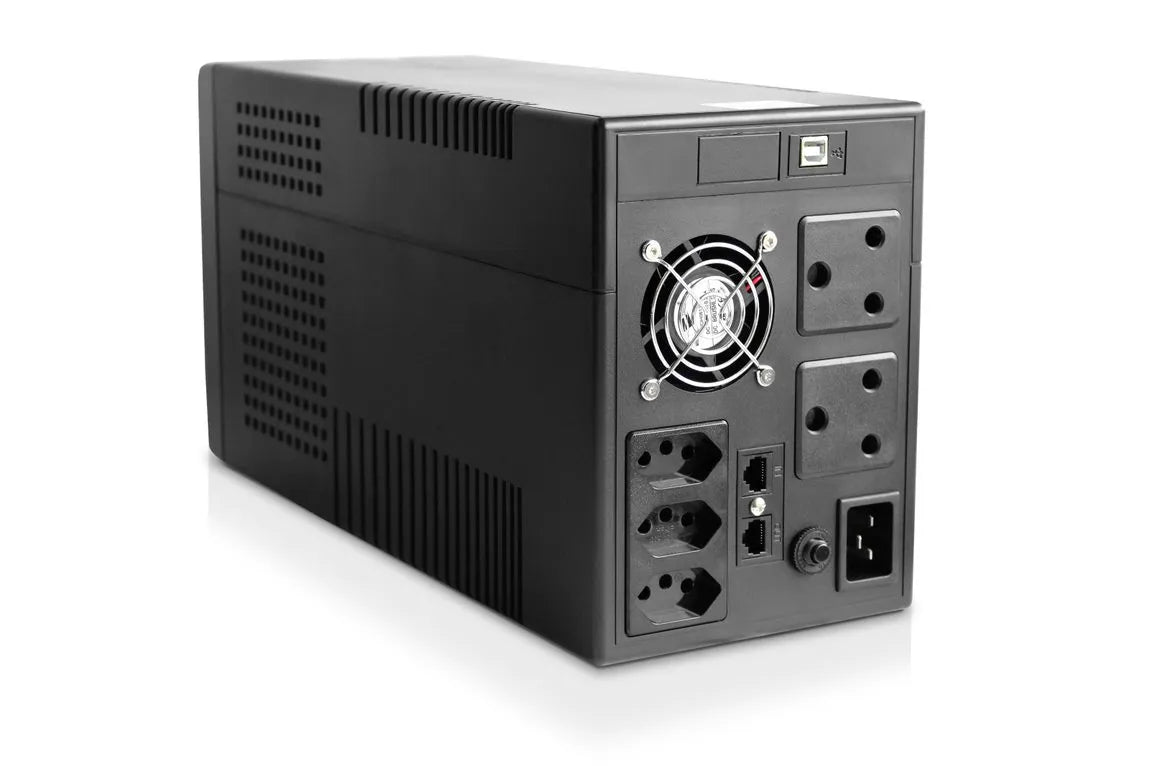 Portable Power Rct 2400VAS Line-Interactive Ups 1440W 1 X USB Comm Port; 2X Sa Wall; 3 X New Sa Socket Battery 6 Month Warranty Only!