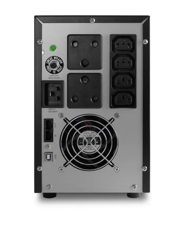 Portable Power Rct 3000VAS Line-Interactive Ups 3000VA/1800W 2 X Sa Plugs Power Cables Included Battery 6 Month Warranty Only! image 2